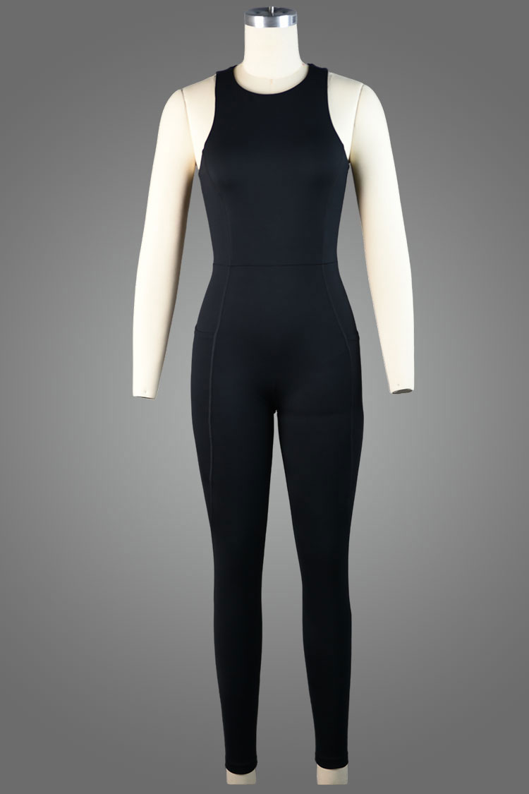 Built-in Support high Neck Unitard